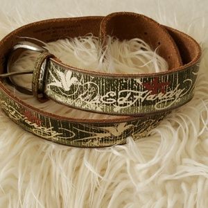 Ed Hardy leather belt